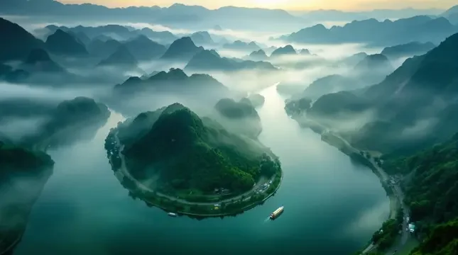 山河纪行 高清封面图